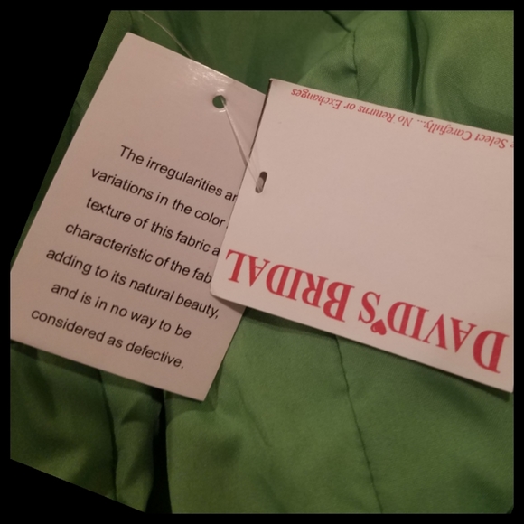 🆕️David's Bridal Clover Sleeveless Dress Gown 2 - Picture 4 of 6